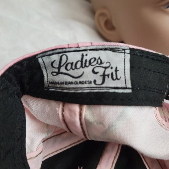 Outdoor Cap Duck Dynasty Ladies Fit Pink Camo Hat baseball embroidered TV fandom - Picture 7 of 8